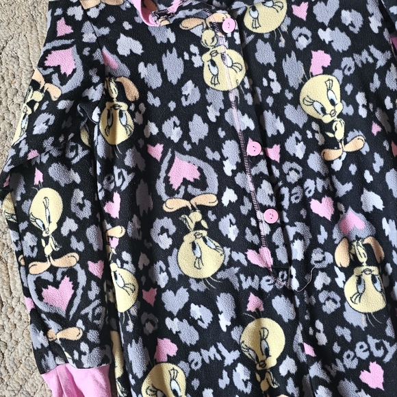 Looney Toons Tweety Bird One Piece Sleep Warm Size s - Picture 2 of 6